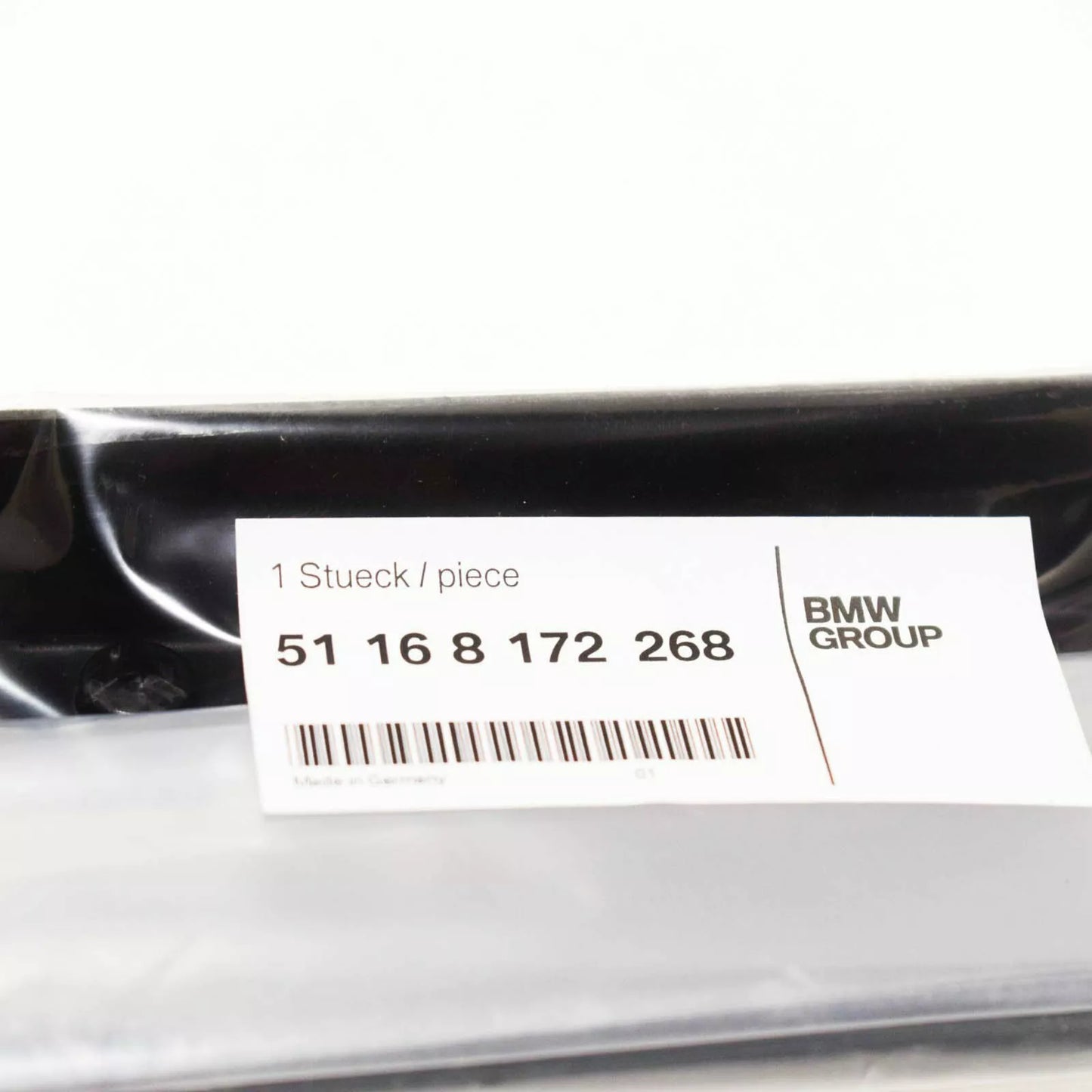 NEW BMW 7 E38 GLOVE BOX LOCK PANEL RHD 51168172268 ORIGINAL