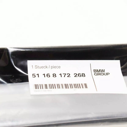 NEW BMW 7 E38 GLOVE BOX LOCK PANEL RHD 51168172268 ORIGINAL