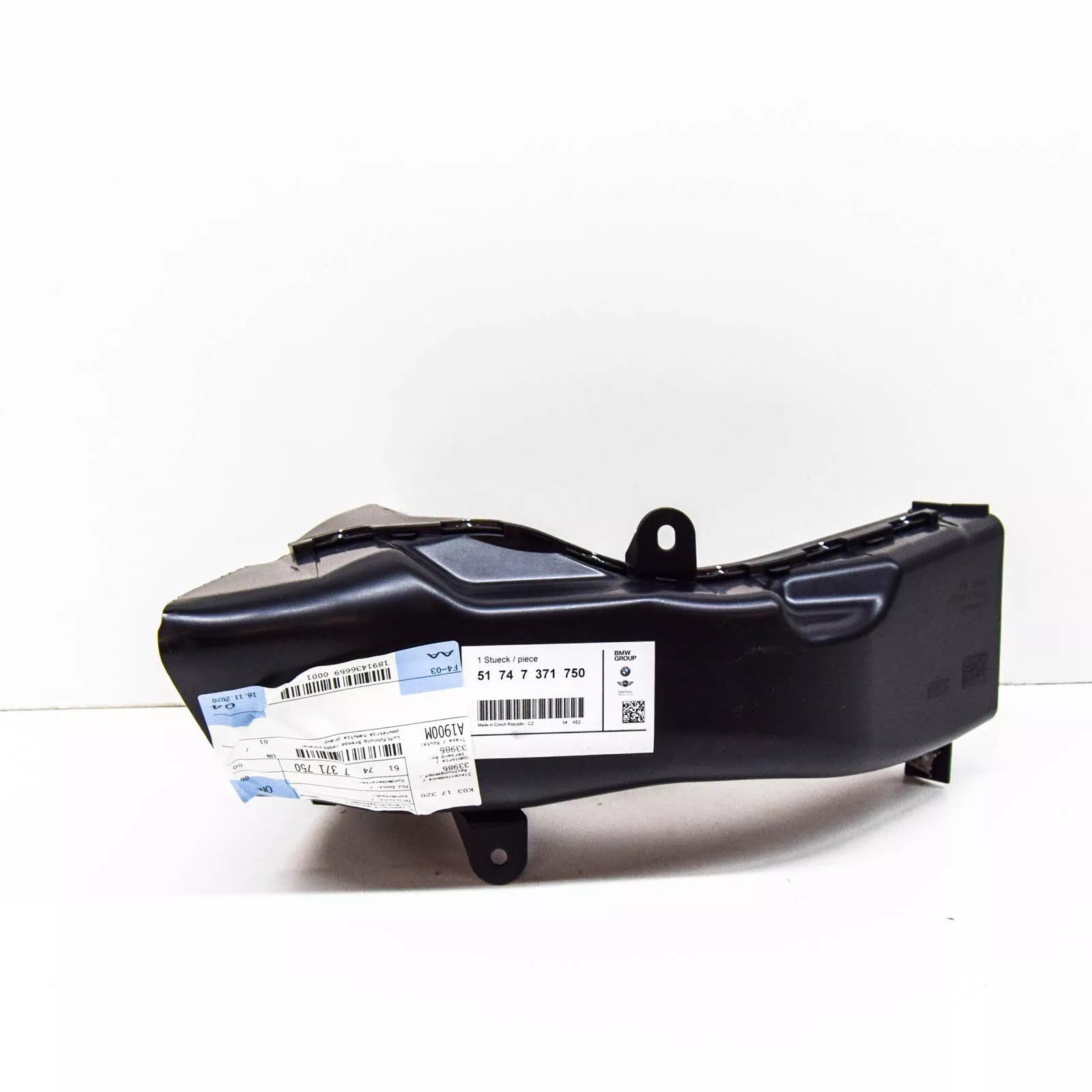 NEW BMW 1 F20 RIGHT SIDE BRAKE AIR DUCT 51747371750 7371750 2015 ORIGINAL