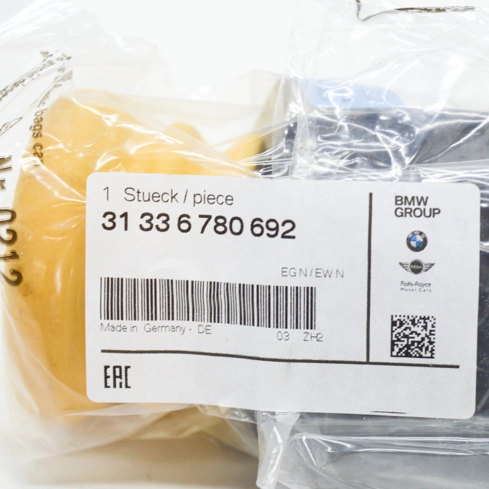 NEW BMW 7 F01 FRONT SHOCK ABSORBER ADDITIONAL DAMPER 31336780692 ORIGINAL