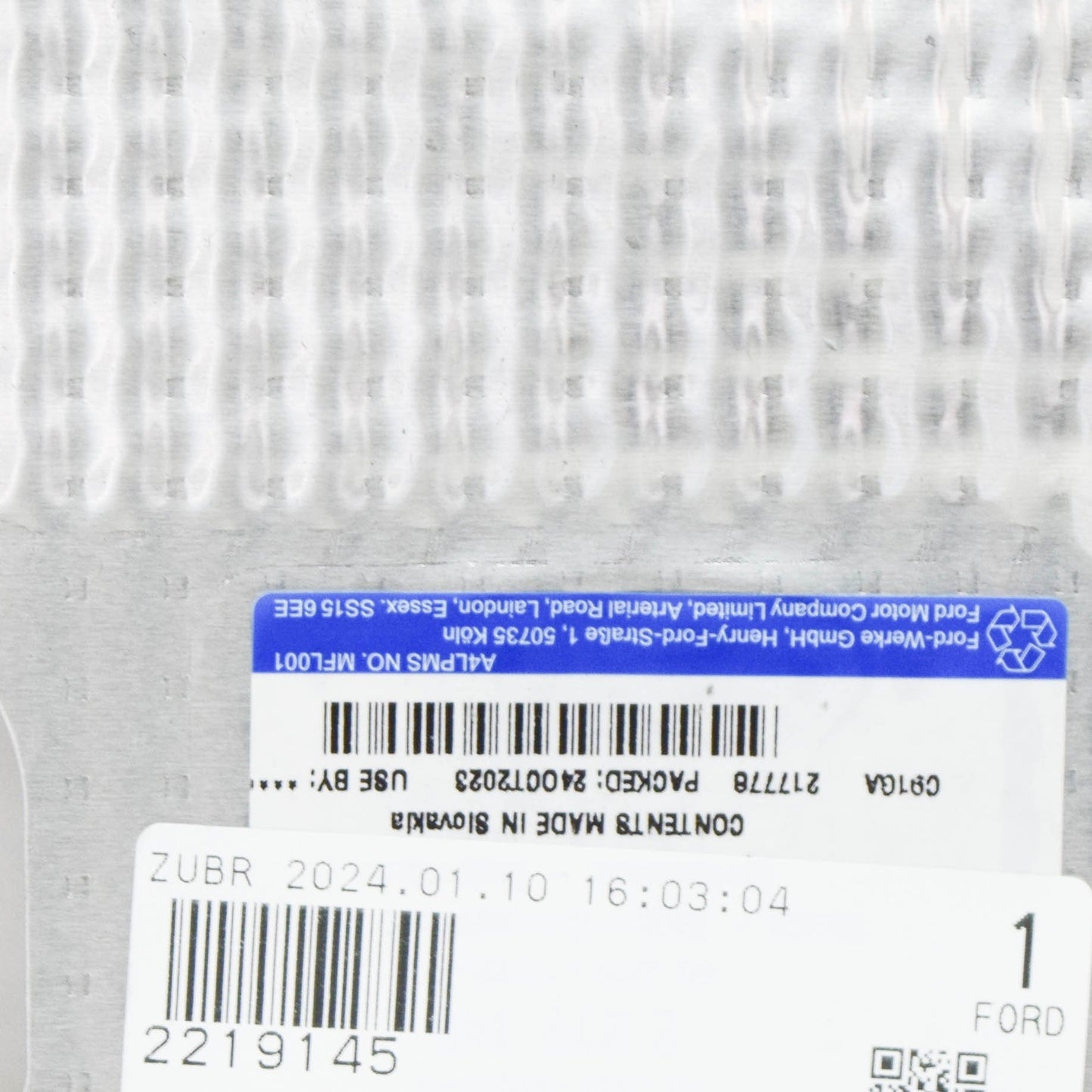 new ford focus mk4 engine compartment splash heat shield 2219145 original