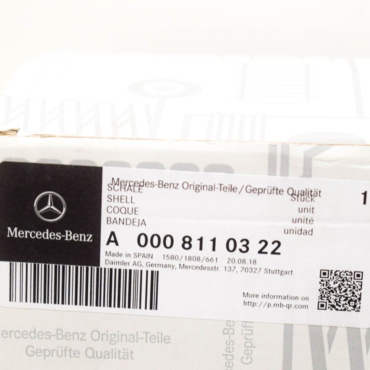 NEW MB VITO W639 FRONT LEFT DOOR MIRROR SHELL COVER RHD A0008110322 ORIGINAL