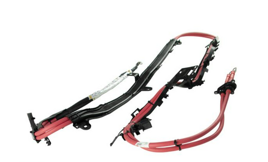 new bmw 5 g30 battery cable positive under floor 61126807324 original