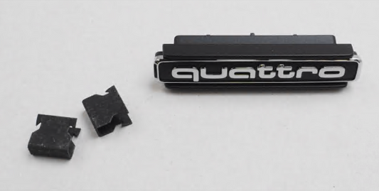 new audi a3 sportback 8y radiator grille inscription 8y0853736b2zz original