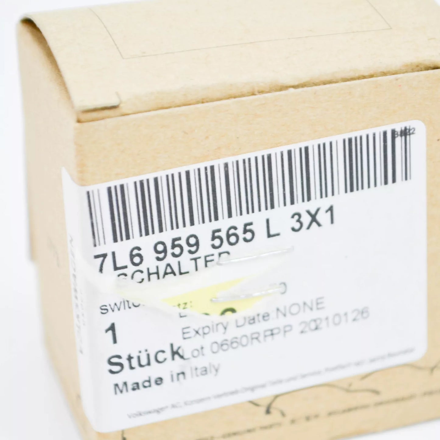 NEW VW TOUAREG 7L FRONT LEFT POWER FOLDING MIRROR SWITCH 7L6959565L3X1