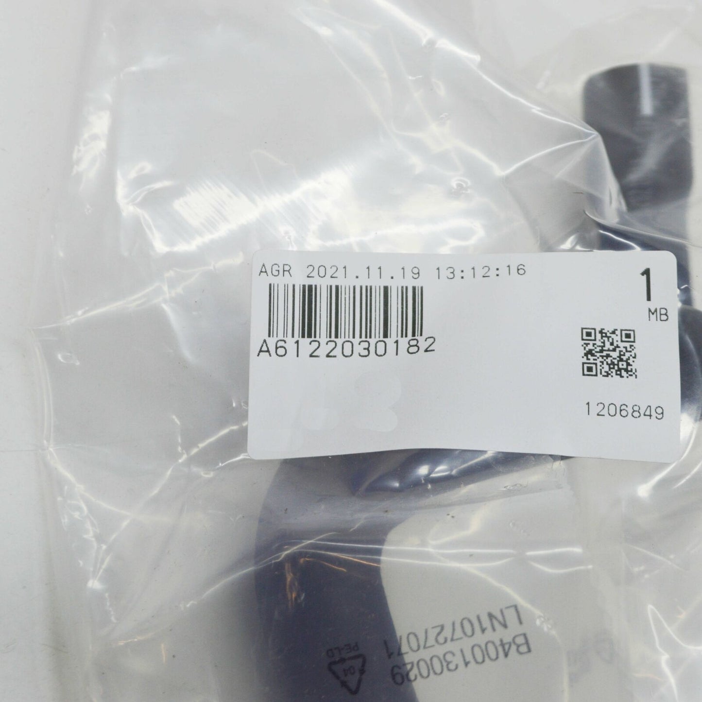 NEW MERCEDES-BENZ SPRINTER W903 MOLDED HEATER HOSE A6122030182 ORIGINAL