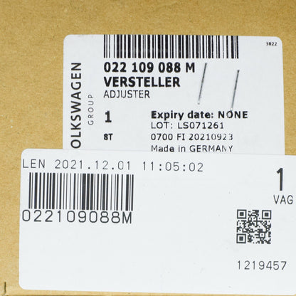new vw transporter t5 outlet camshaft adjuster unit 022109088m original