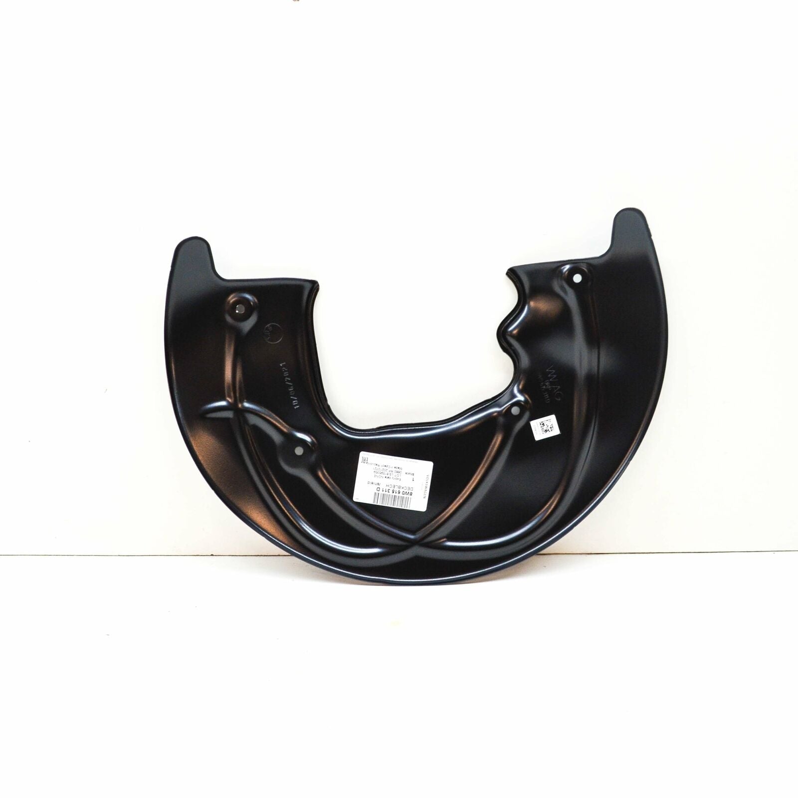 NEW AUDI Q5 80A FRONT LEFT BRAKE DISC PROTECTION SHIELD 8W0615311D ORIGINAL