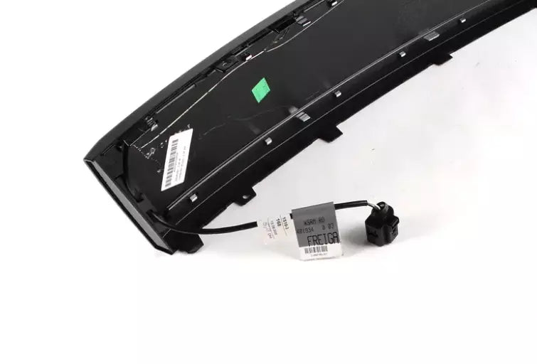 NEW AUDI Q7 4L FRONT BUMPER LICENSE PLATE FILLER GLOSSY 4L0807287A T94 ORIGINAL