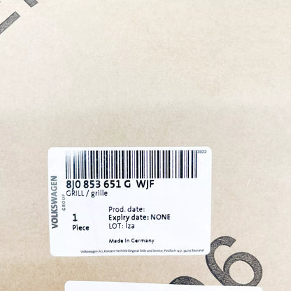 NEW AUDI TT RS 8J MK2 RADIATOR GRILLE 8J0853651GWJF ORIGINAL