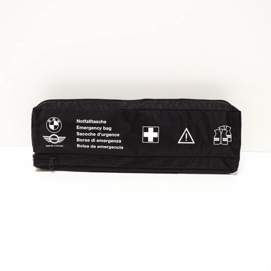 new bmw emergency vest warning triangle first aid kit 82262210667 2210667