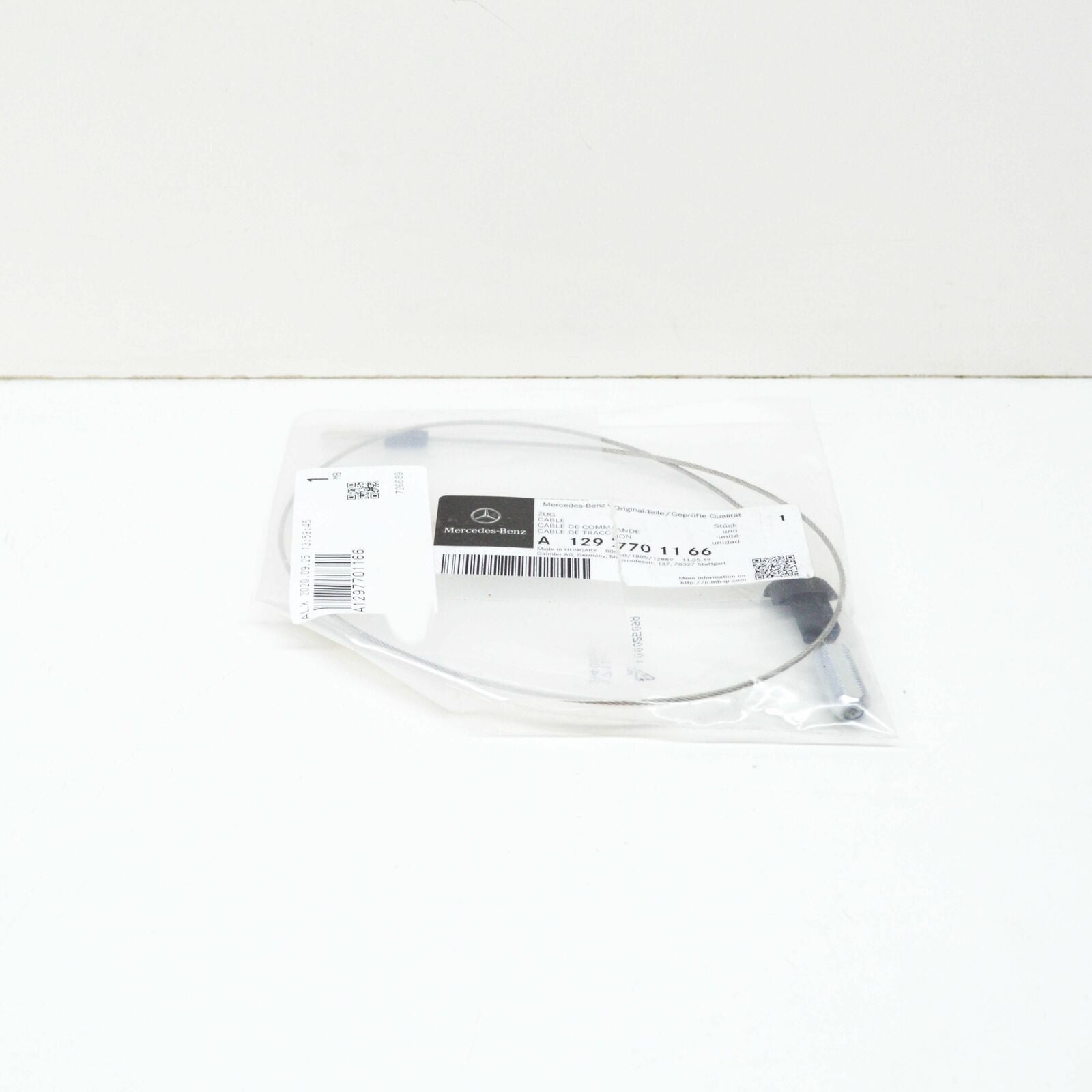 NEW MERCEDES BENZ SL R129 TOP ROOF LEFT CABLE A1297701166 ORIGINAL