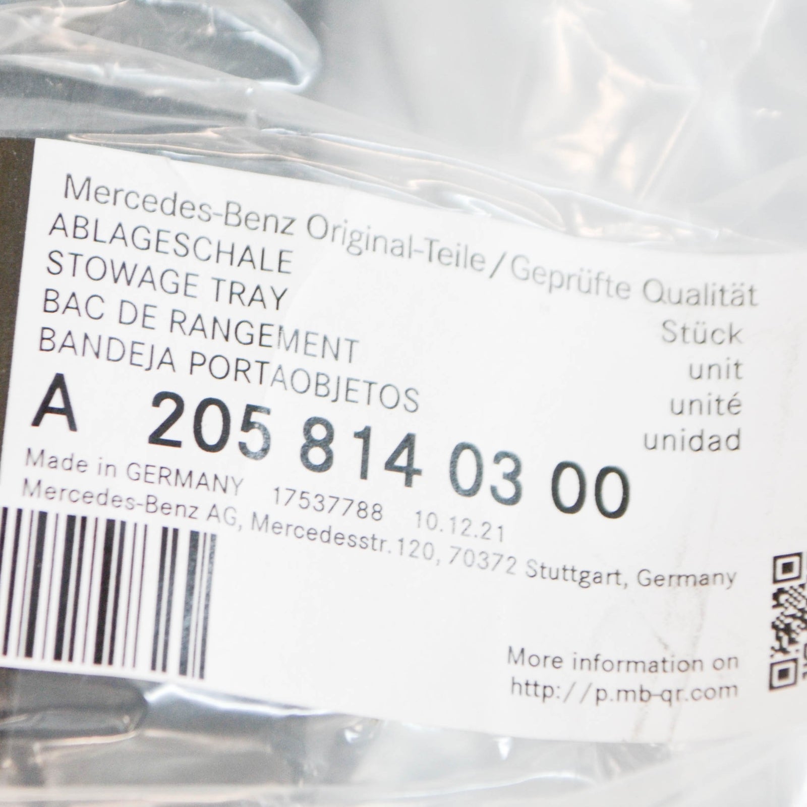 new mercedes-benz c s205 estate tailgate bootliner a2058140300 original