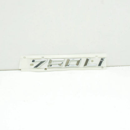 NEW BMW 7 G11 G12 REAR TRUNK BOOTLID BADGE 51147376824 ORIGINAL