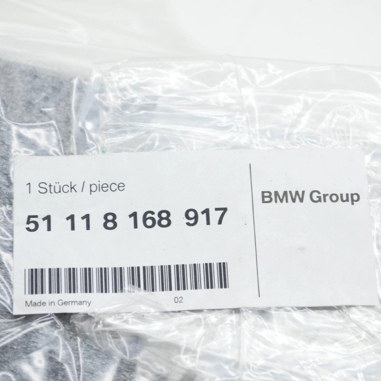 NEW BMW 5 E34 FRONT BUMPER TRIM LOUVRED COVER LEFT 51118168917 ORIGINAL