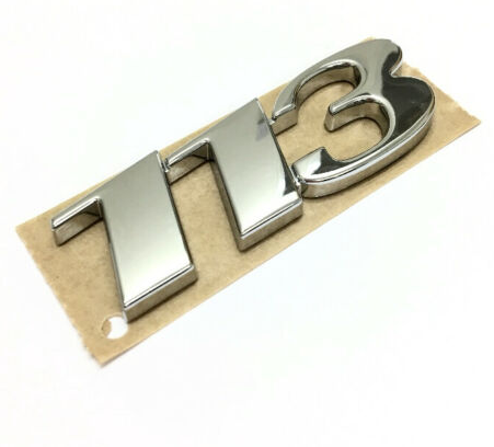 new mercedes-benz vito w639 rear emblem model plate a6398173814 original