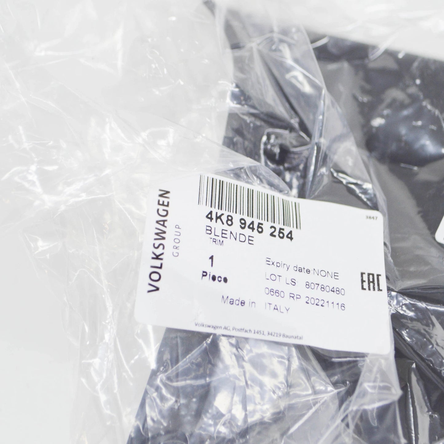 NEW AUDI A7 4K REAR RIGHT TAIL LIGHT TRIM 4K8945254 ORIGINAL