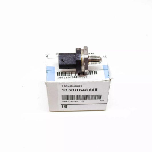 NEW BMW 1 F21 FUEL HIGH-PRESSURE SENSOR 8643665 13538643665 ORIGINAL