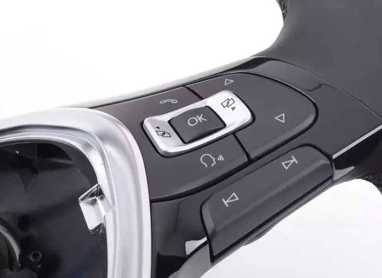 NEW VOLKSWAGEN PASSAT B8 MULTI STEERING WHEEL 5C0419091EAE74 ORIGINAL