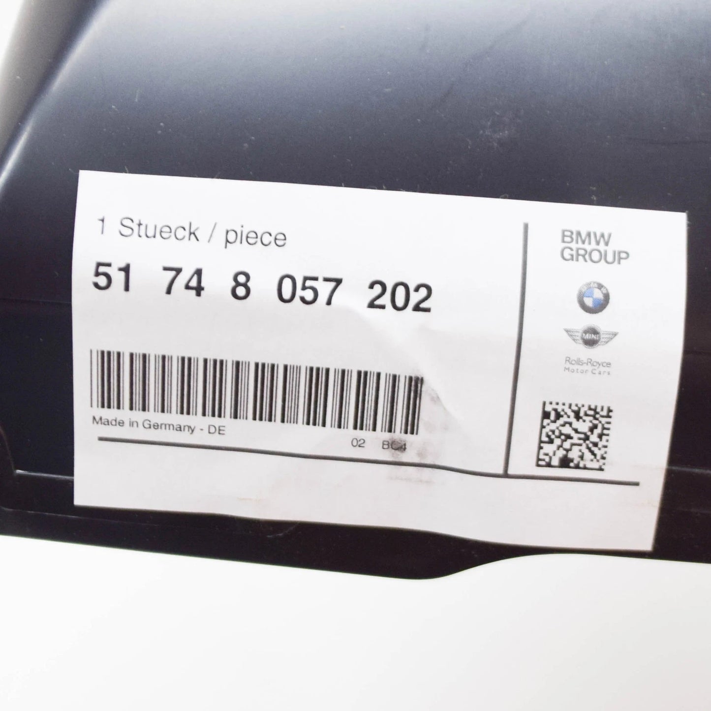 NEW BMW 3 GT F34 RADIATOR M SPORT LOWER AIR DUCT 51748057202 8057202 2016