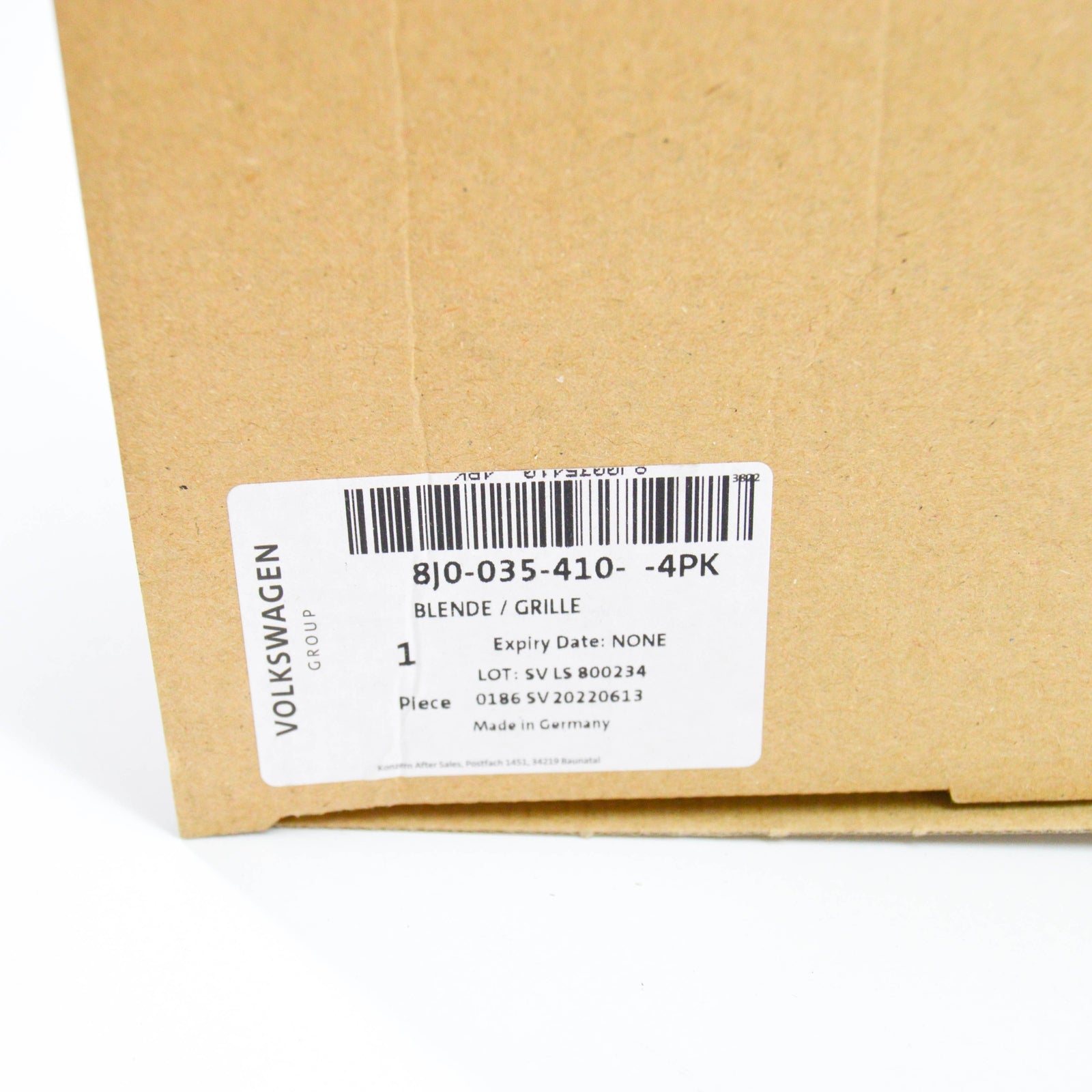 NEW AUDI TT 8J FRONT RIGHT DOOR LOUDSPEAKER TRIM 8J00354104PK ORIGINAL