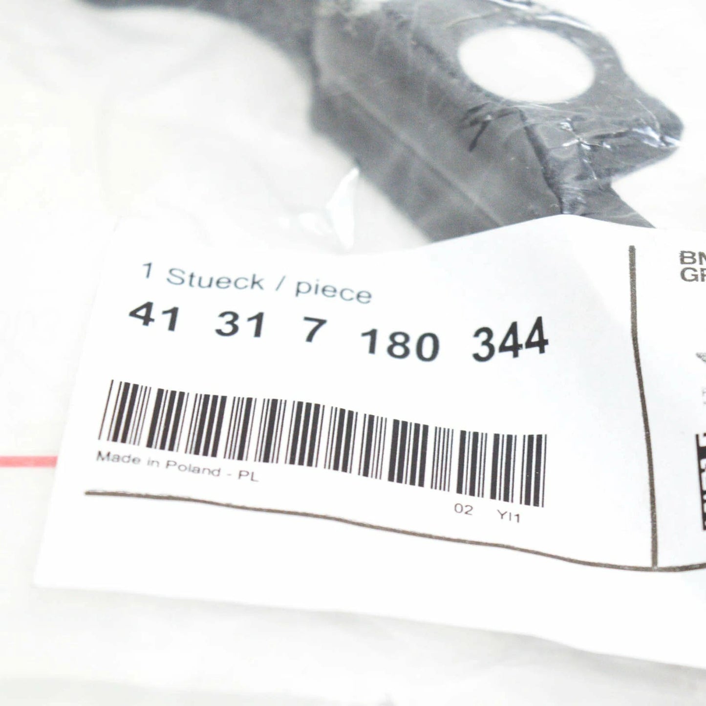 NEW BMW 3 E92 FRONT RIGHT FENDER HOLDER BRACKET 41317180344 ORIGINAL