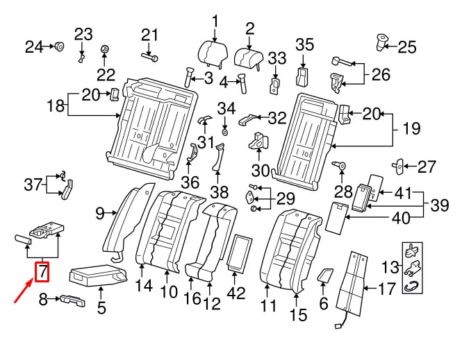 NEW AUDI A6 AVANT C6 REAR SEAT ARMREST CUP HOLDER 8E0885995C4PK ORIGINAL