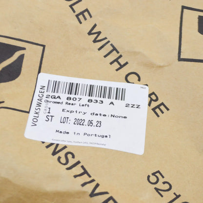 NEW VOLKSWAGEN T-ROC REAR BUMPER CHROME LEFT CORNER TRIM 2GA807833A2ZZ ORIGINAL