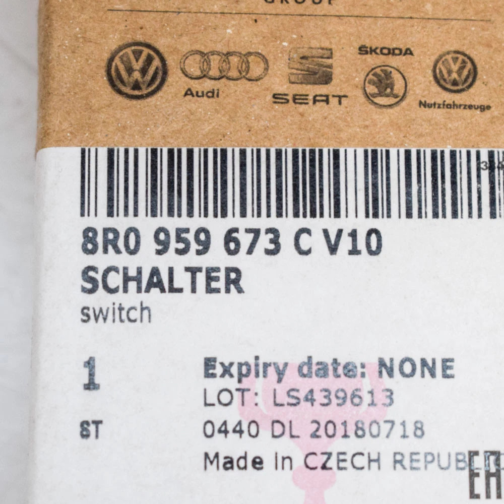 NEW AUDI Q5 8R PDC TRACTION CONTROL SWITCH 8R0959673CV10 ORIGINAL