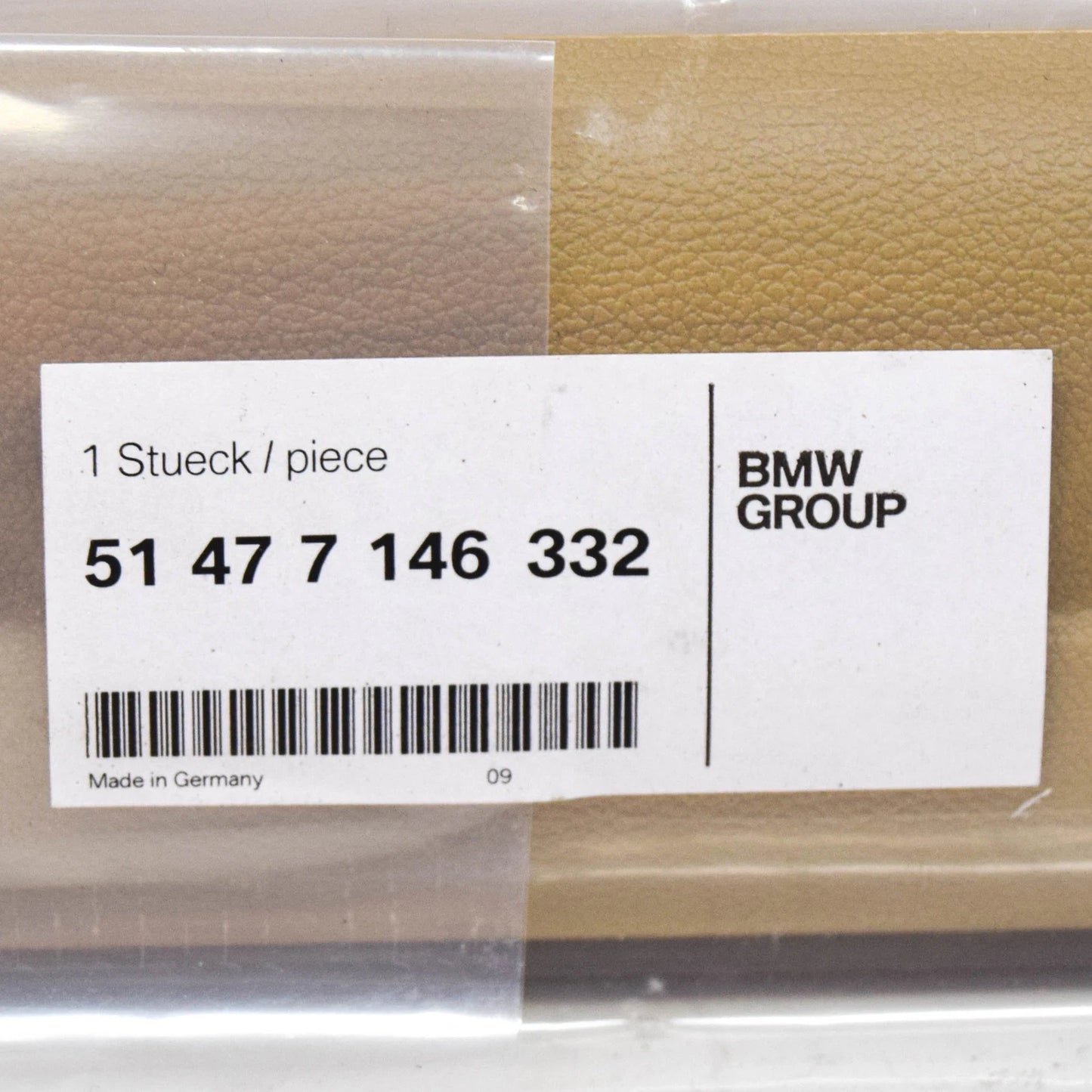 NEW BMW 3 E90 INTERIOR FRONT SILL PLATE 51477146332 ORIGINAL