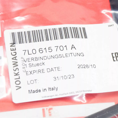 NEW AUDI Q7 4L FRONT BRAKE CALIPER CONNECTING PIPE LINE 7L0615701A ORIGINAL