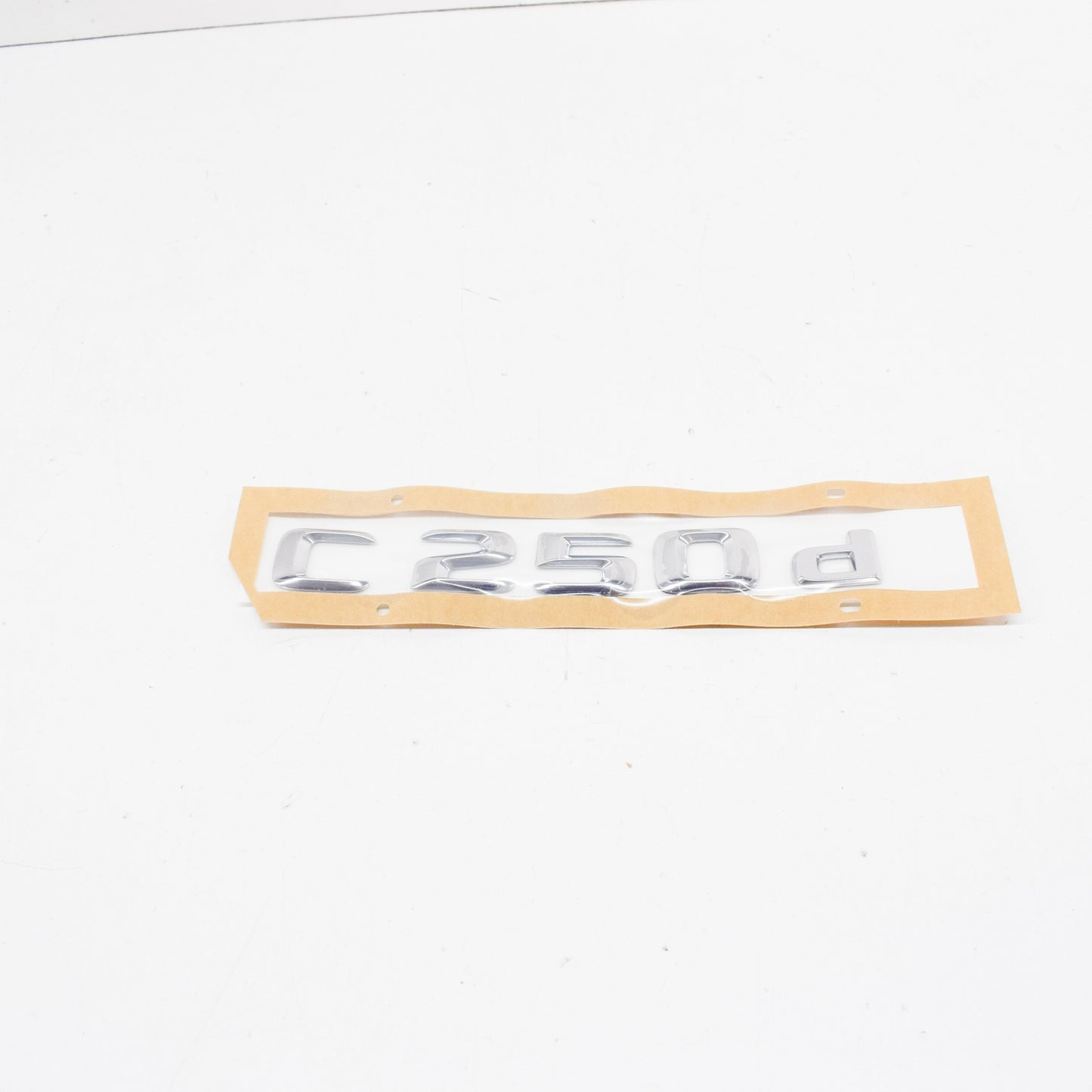 new mercedes-benz w205 c-class c250d adhesive boot lid badge a2058177200