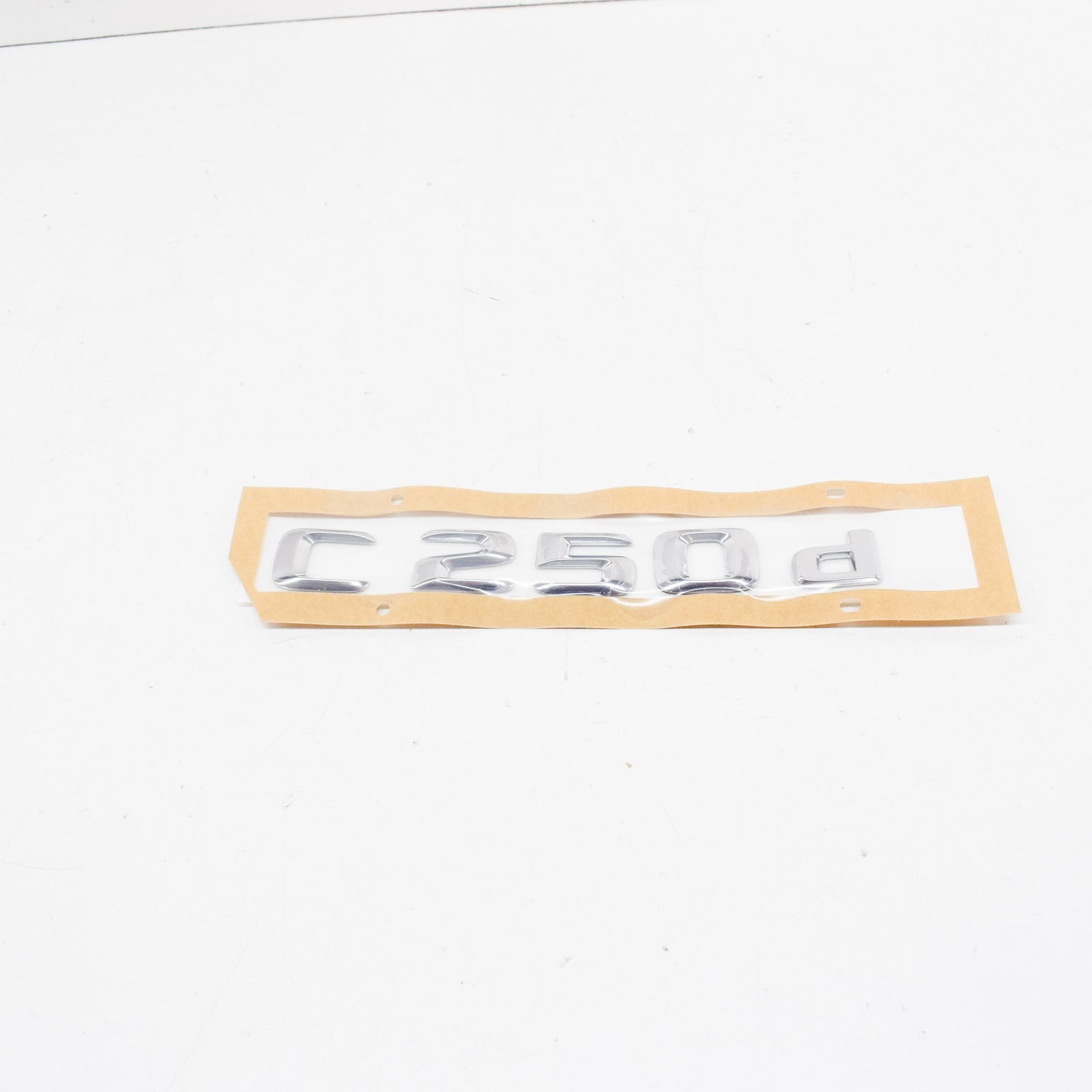 new mercedes-benz w205 c-class c250d adhesive boot lid badge a2058177200