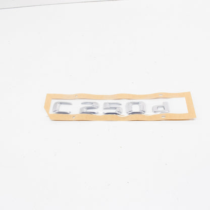 new mercedes-benz w205 c-class c250d adhesive boot lid badge a2058177200