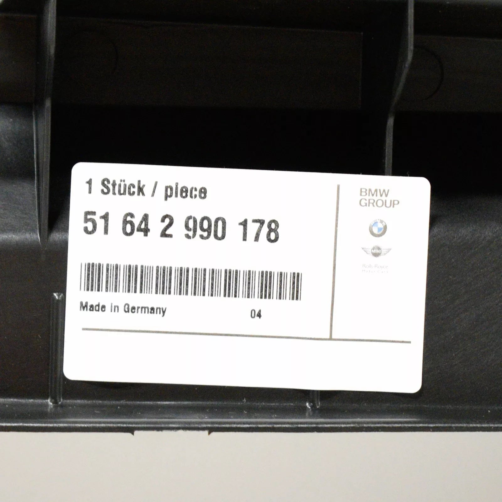 NEW BMW X1 E84 FRONT RADIATOR AIR DUCT 51642990178 2990178 2012 ORIGINAL