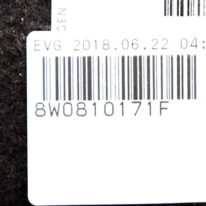 NEW AUDI A4 B9 REAR LEFT WHEEL ARCH MUD GUARD 8W0810171F ORIGINAL