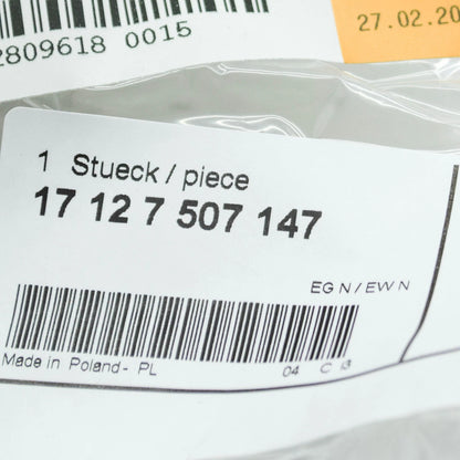 NEW BMW 5 G30 LINE COOLANT PUMP HEAT EXCHANGER 17127507147 ORIGINAL