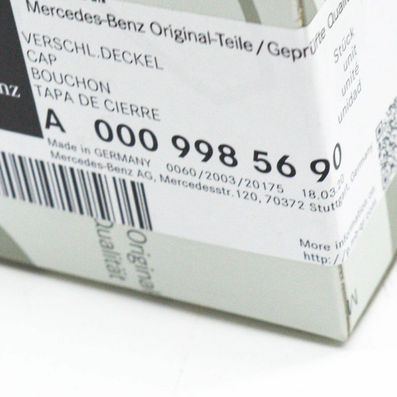 NEW MERCEDES-BENZ GLKX204 ENGINE EXPANSION PLUG A0009985690 ORIGINAL