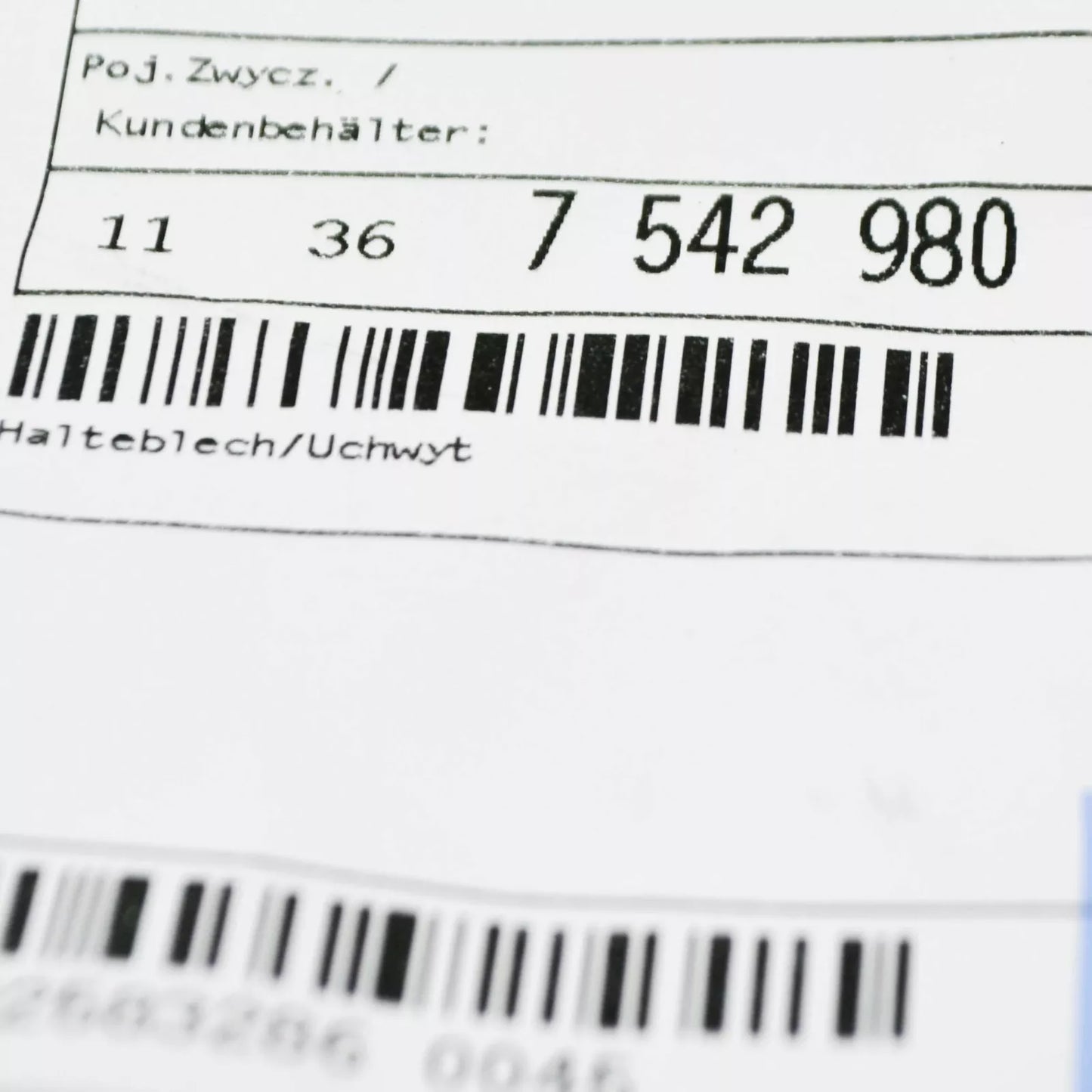 NEW BMW X1 E84 VANOS SOLENOID SECURING BRACKET 11367542980 7542980