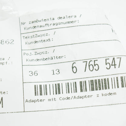 new bmw 1 e87 wheel bolt adapter 36136765547 6765547 original