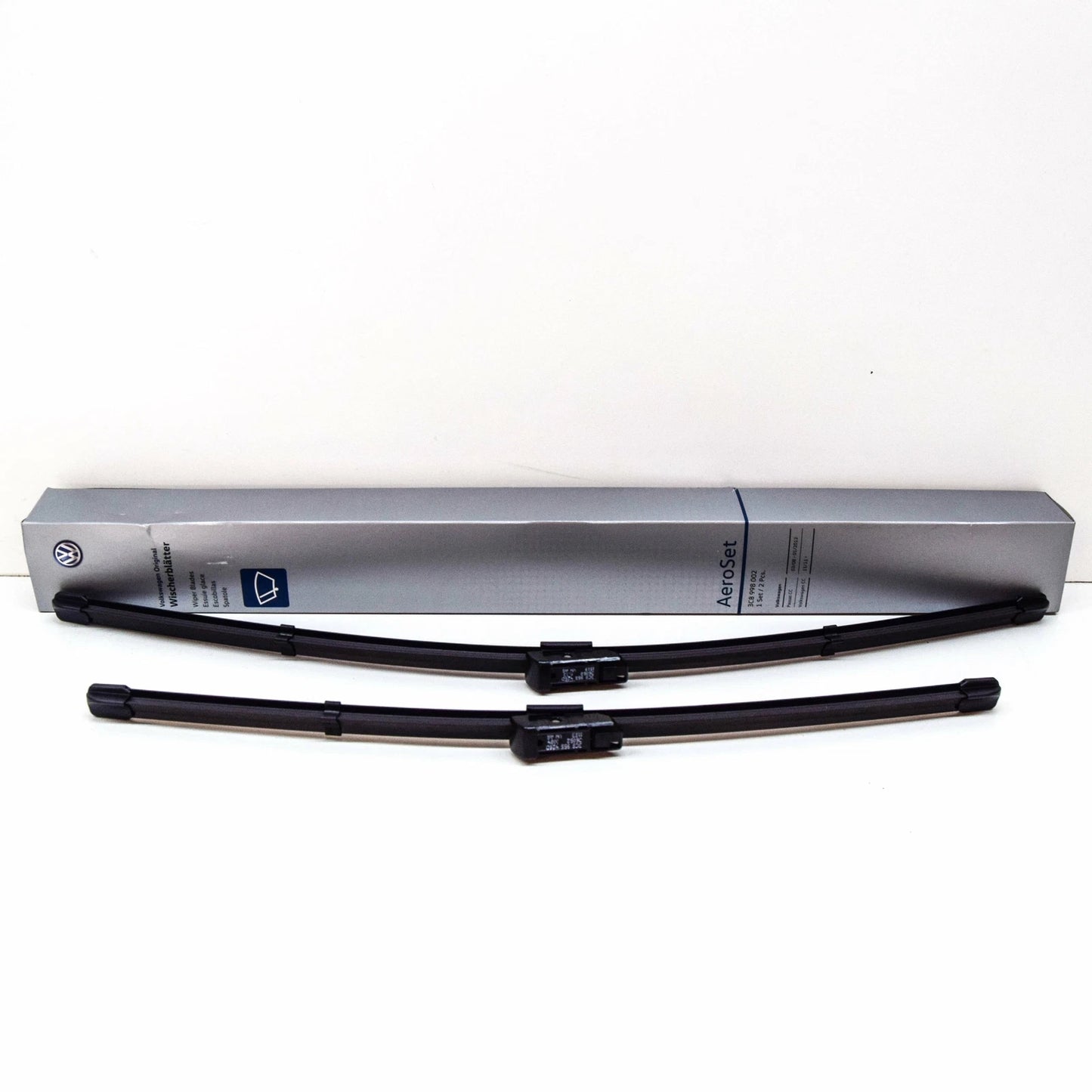 NEW VOLKSWAGEN CC FRONT WINDSHIELD WIPER BLADES SET LHD AERO 3C8998002