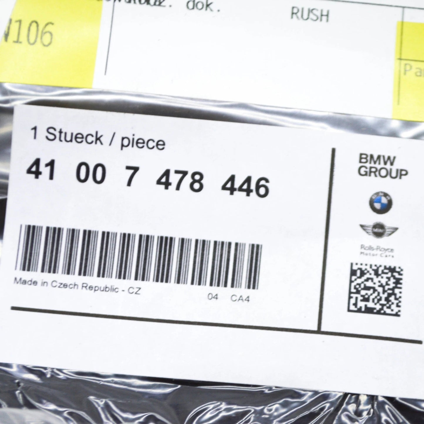 NEW BMW 4 COUPE G22 FUEL TANK FLAP CAP COVER 7478446 41007478446 ORIGINAL