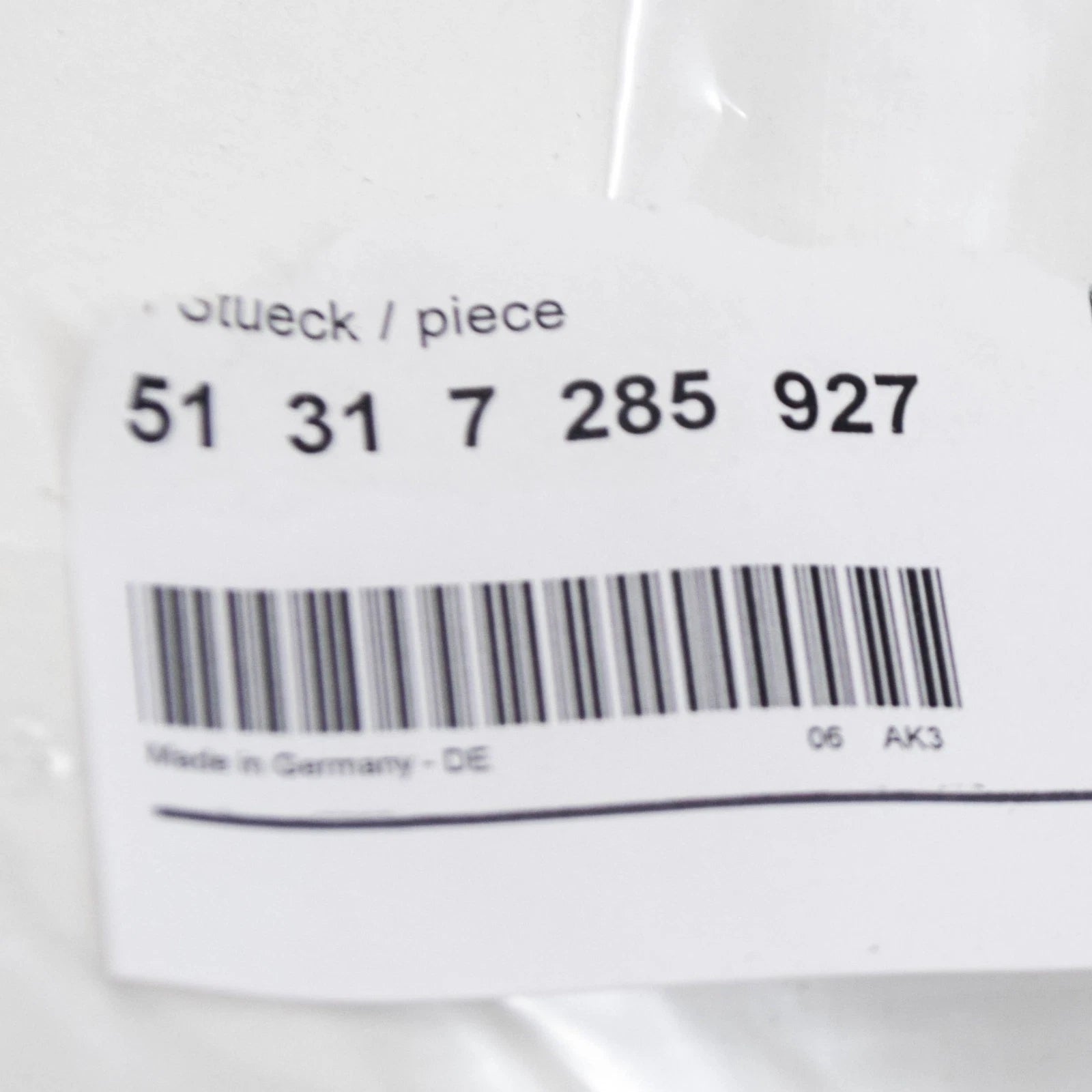 NEW BMW 4 COUPE F32 FRONT WINDSHIELD EXTERIOR DRIP MOULDING LEFT 51317285927