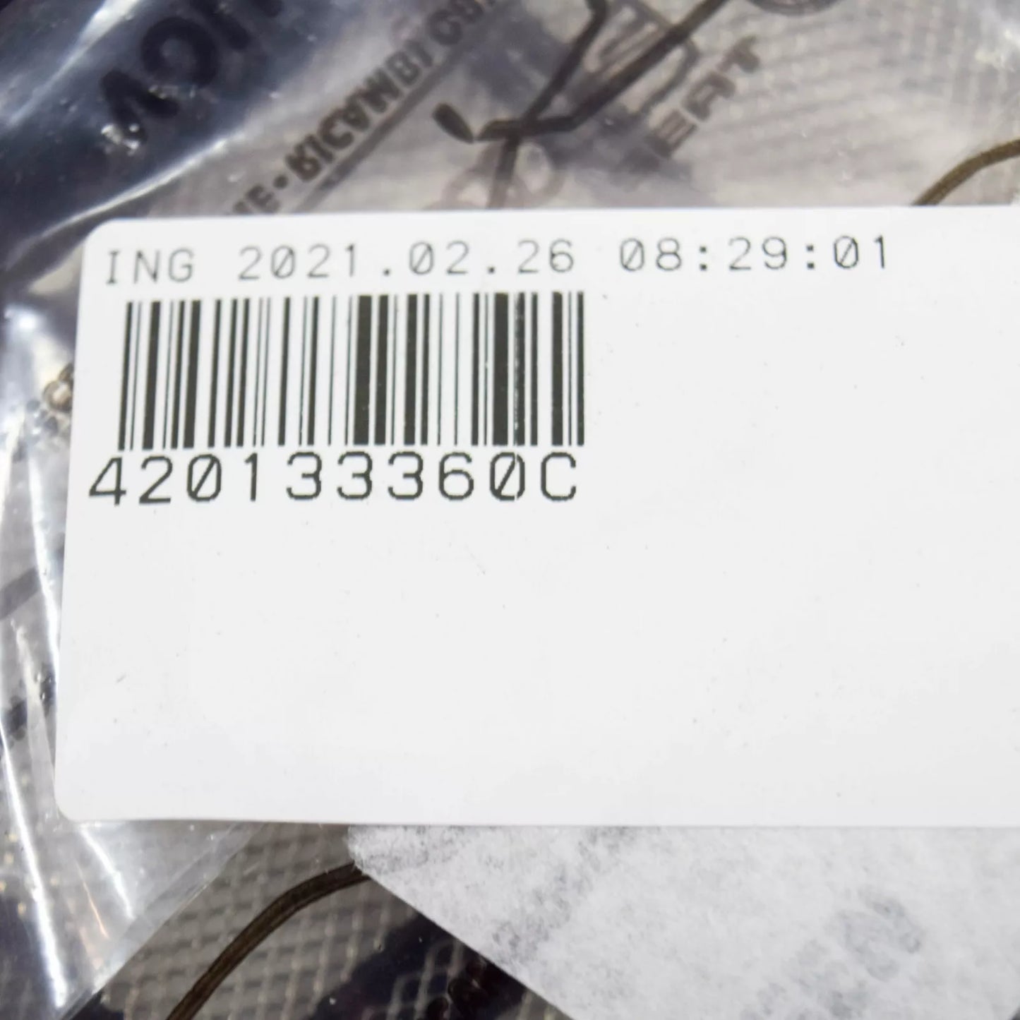 NEW AUDI R8 42 AIR CLEANER INTAKE-STRAINER 420133360C