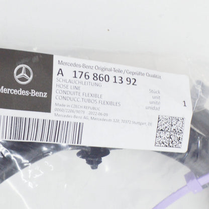 NEW MB GLA X156 HEADLIGHT WASHER HOSE LINE WITH NOZZLE RHD A1768601392 ORIGINAL
