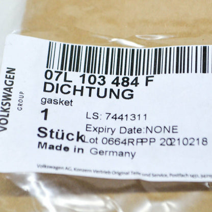 NEW AUDI A6 C6 RIGHT VALVE COVER GASKET 07L103484F ORIGINAL