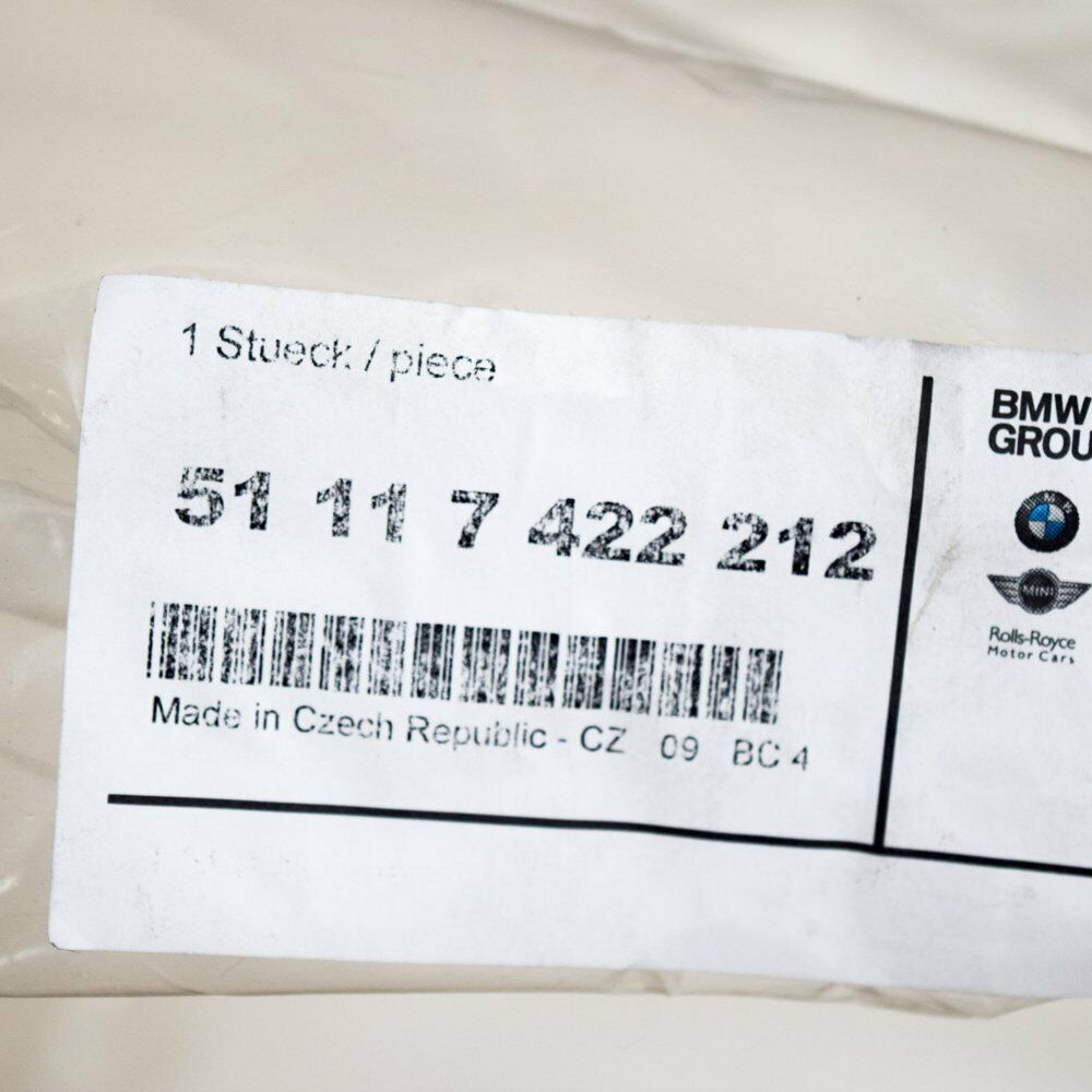 new bmw 3 g20 front bumper crash absorber foam 51117422212 7422212 2020 original