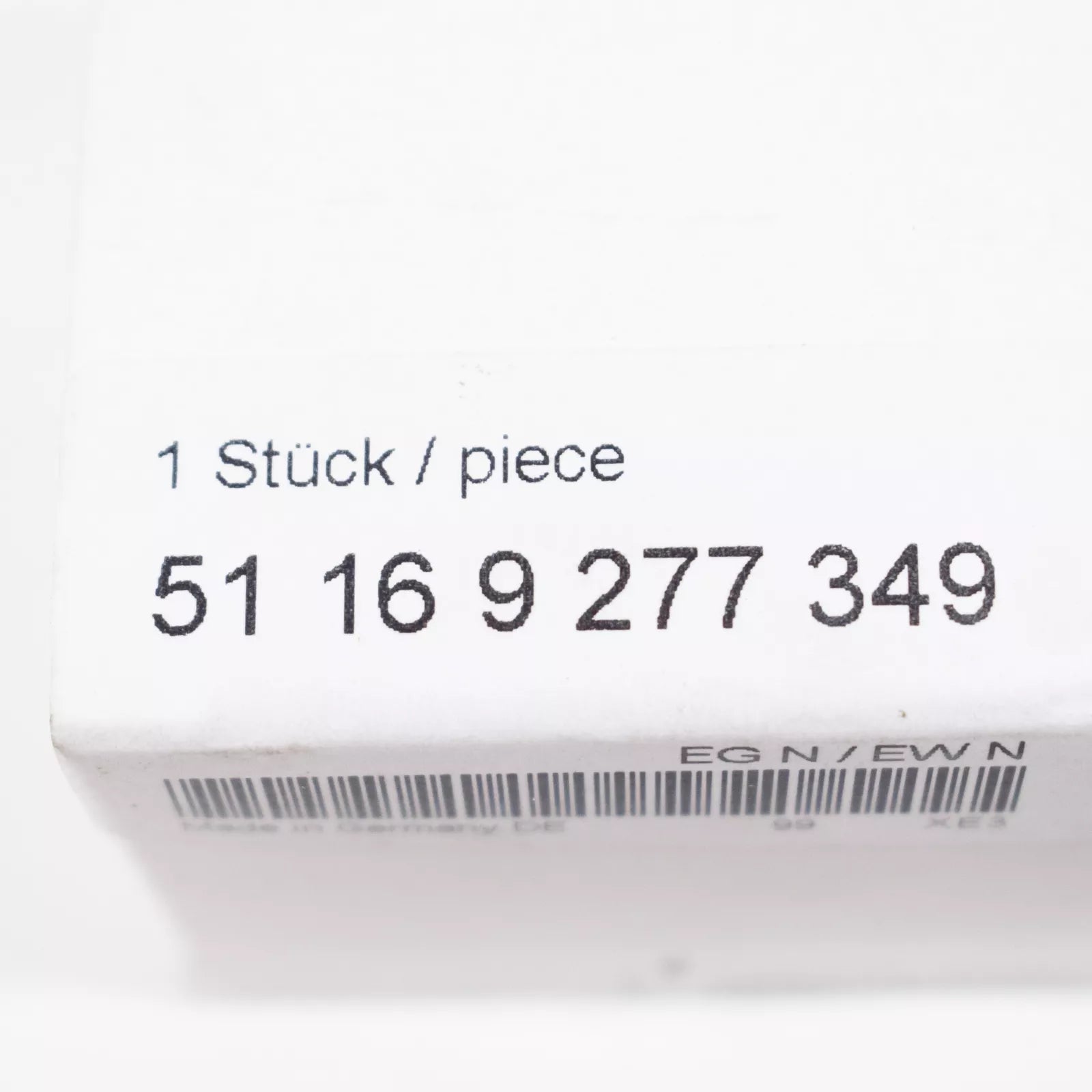 NEW BMW 5 F10 CENTER CONSOLE LOCK CHROME COVER W BUTTON 51169277349 RHD ORIGINAL