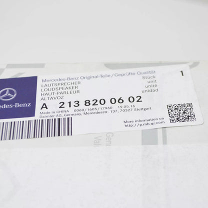 NEW MERCEDES-BENZ E W213 FRONT LEFT BOTTOM DOOR LOUDSPEAKER A2138200602 ORIGINAL