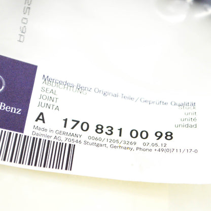 NEW MERCEDES-BENZ SLK R170 FRONT WINDSHIELD COWL RUBBER SEAL A1708310098